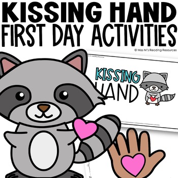 Preview of Back to School Bulletin Board The Kissing Hand Craft Back to School Activities