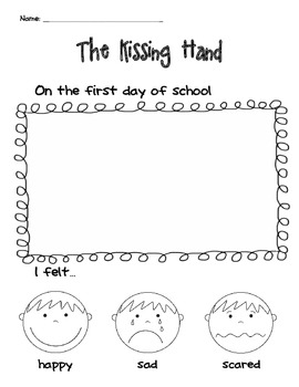 The Kissing Hand Activity Freebie!