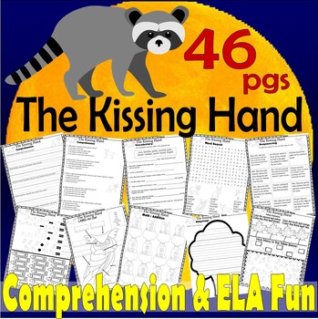 Preview of The Kissing Hand Back to School Read Aloud Book Companion Reading Worksheets