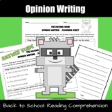 The Kissing Hand Opinion Writing: Digital and Distance Learning