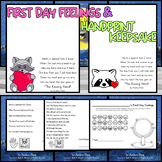 The Kissing Hand Poem/handprint/first day feelings