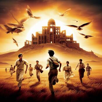 Preview of The Kite Runner (2007) Movie Viewing Guide:Summary/Vocabulary/Questions with KEY