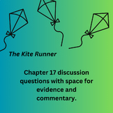 The Kite Runner, Chapter 17 Discussion Questions