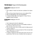 The Kite Runner Chs. 10-18 Quiz (4 Versions)