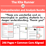 The Kite Runner – Comprehension and Analysis Bundle