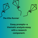 The Kite Runner Essay Prompts: Thematic Analysis with a Re