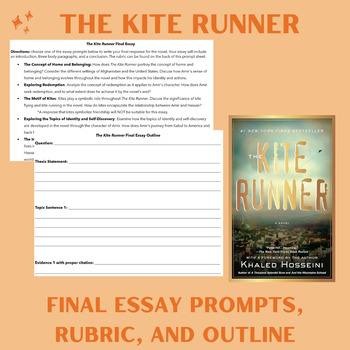 essay prompts for kite runner