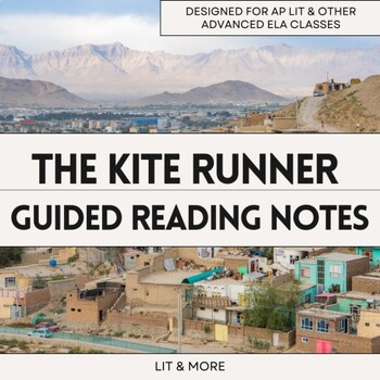 Preview of The Kite Runner Guided Reading Notes