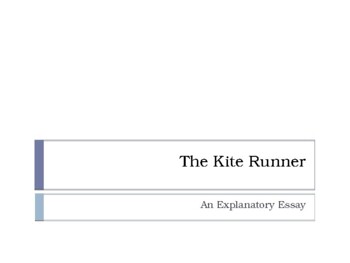 kite runner ap essay