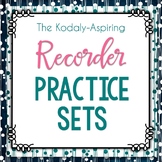 The Kodály-Aspiring Recorder Practice Set Bundle