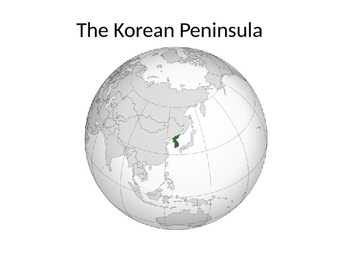 Preview of The Korean Peninsula Guided Notes