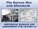 The Korean War and Aftermath: World History Text and Assessment