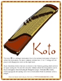The Koto - Musical Instrument From Japan