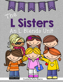 The L Sisters: An L Blends Unit {sl, bl, gl, cl, fl, pl}