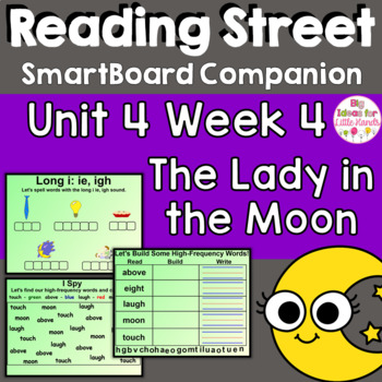 Preview of The Lady in the Moon SmartBoard Companion 1st First Grade
