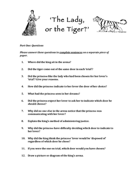 the lady or the tiger essay pdf