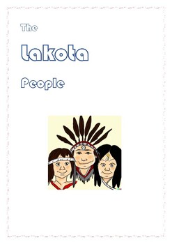 Preview of The Lakota People - Booklet with Questions