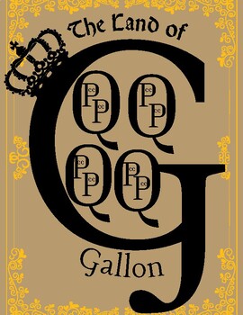 Preview of The Land of Gallon- A resource for teaching volume!