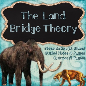 Preview of The Landbridge Theory & the First Americans {Bundle}