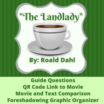Preview of The Landlady Guide Questions and Movie Comparison