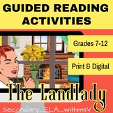 The Landlady Guided Reading Activities Unit