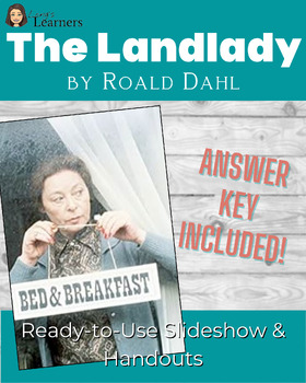 Preview of The Landlady - Roald Dahl - Horror - Gothic - Slideshow - Handouts