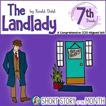 Preview of The Landlady by Roald Dahl Short Story Unit for Middle School