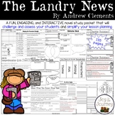 The Landry News by Andrew Clements Novel Study