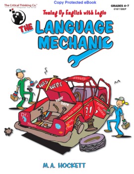 Preview of The Language Mechanic eBook - Tuning Up English With Logic for Grades 4-7