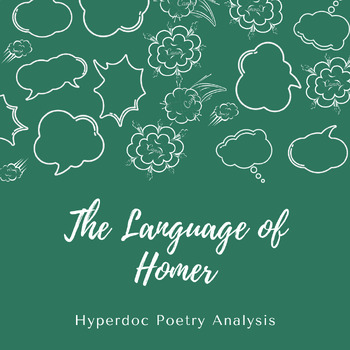 Preview of The Language of Homer - Hyperdoc