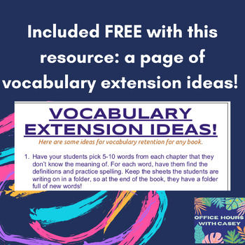 The Last Battle Vocabulary List by Office Hours With Casey | TPT