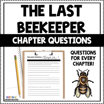 Preview of The Last Beekeeper (Pablo Cartaya) - Discussion Questions - GOOGLE & PDF