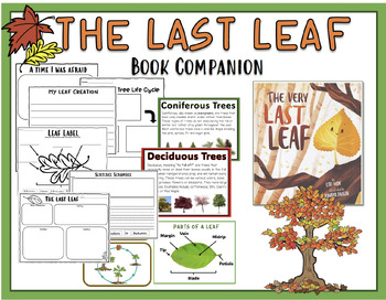 Preview of The Last Leaf Read Aloud Book Companion Activities