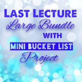 The Last Lecture LARGE BUNDLE with Mini-Bucket List Project