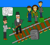 Canadian History Cartoon -The Last Spike: Canadian Pacific