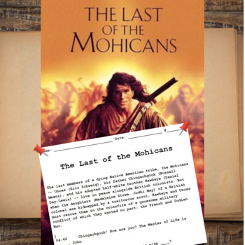 Реферат: Tha Last Of The Mohicans Essay Research