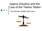 The Law of the Twelve Tables