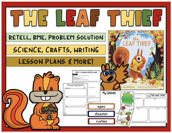 Preview of The Leaf Thief Book Companion Packet