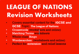 The League of Nations REVISION WORKSHEETS: IGCSE / GCSE History