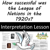 How successful was the League of Nations in the 1920s?
