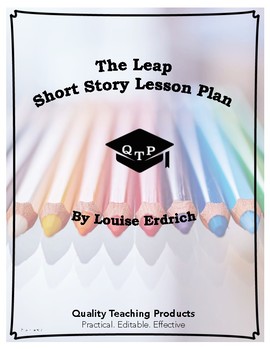 Preview of The Leap by Louise Erdrich Lesson Plan, Questions, Worksheet, Key, PPTs