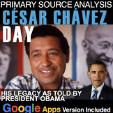 The Legacy of Cesar Chavez Primary Source Analysis + Dista