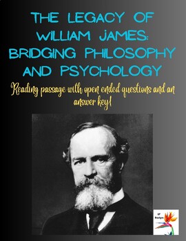 Preview of The Legacy of William James: Bridging Philosophy and Psychology | Biography