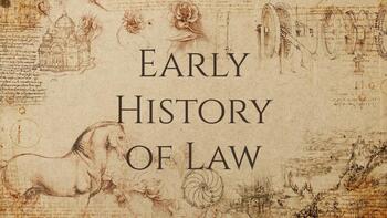 Preview of The Legal Concepts in Early Law Bundle!