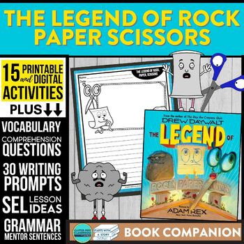 THE LEGEND OF ROCK, PAPER, SCISSORS activities COMPREHENSION - Book  Companion