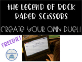 The Legend of Rock Paper Scissors Create Your Own Battle FREEBIE!