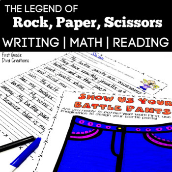 Preview of The Legend of Rock, Paper, Scissors | Math | Writing | Reading