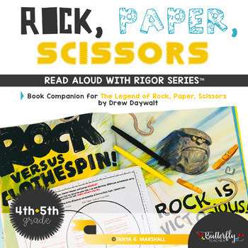 Preview of The Legend of Rock Paper Scissors Read Aloud Book Companion Activities