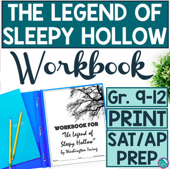 Preview of The Legend of Sleepy Hollow AP Prep SAT Prep Workbook Short Story Analysis