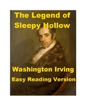 The Legend of Sleepy Hollow Easy Reading Version + Reading Quiz